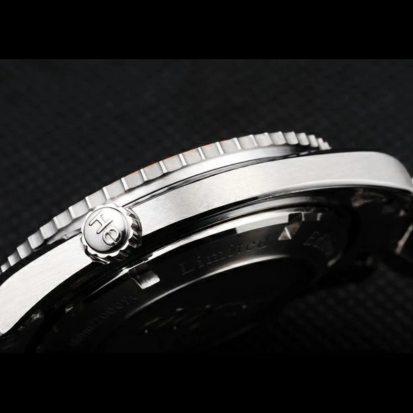 Omega Seamaster Planet Ocean Co axial Black Case White Dial new58110