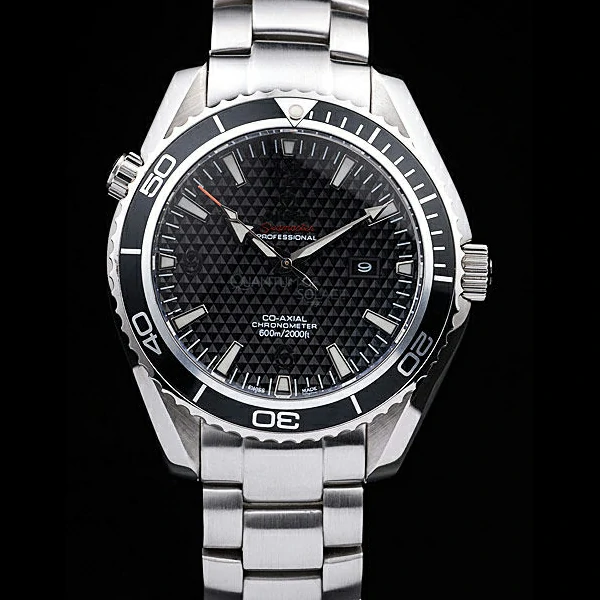Omega Seamaster Planet Ocean Co axial Black Case Black Dial new58112