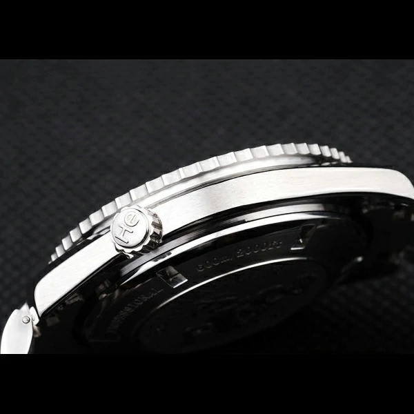 Omega Seamaster Planet Osean Co axial Chronograph Black Case Black Dial new58113