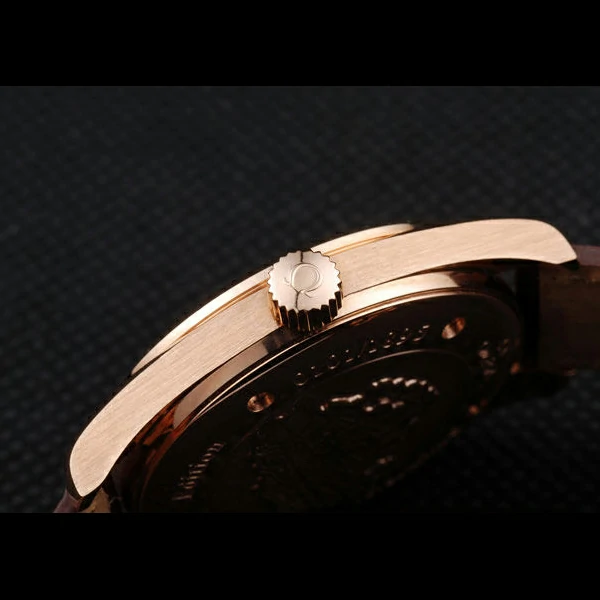 Omega Seamaster Railmaster Brown Strap Brown Striped Dial new58120