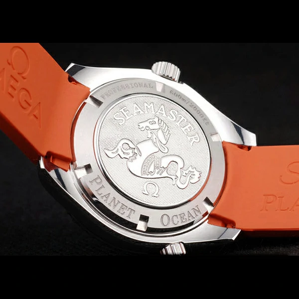 Omega Seamaster Planet Ocean Big Size Orange Strap new58123