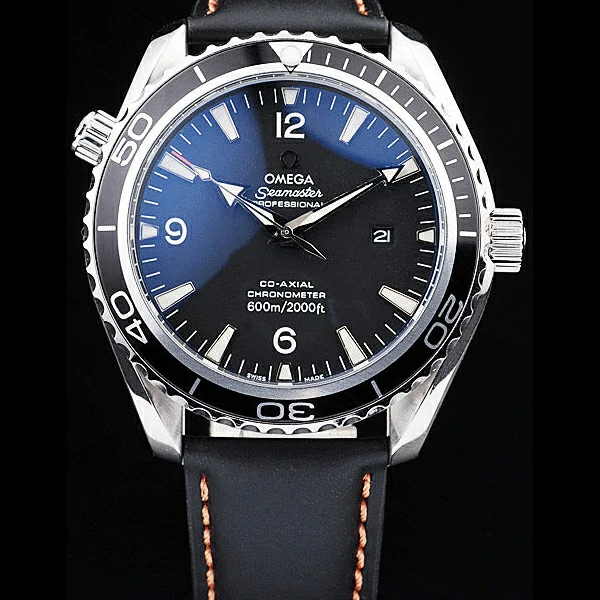 Omega Seamaster Planet Ocean Black Case Black Dial new58124