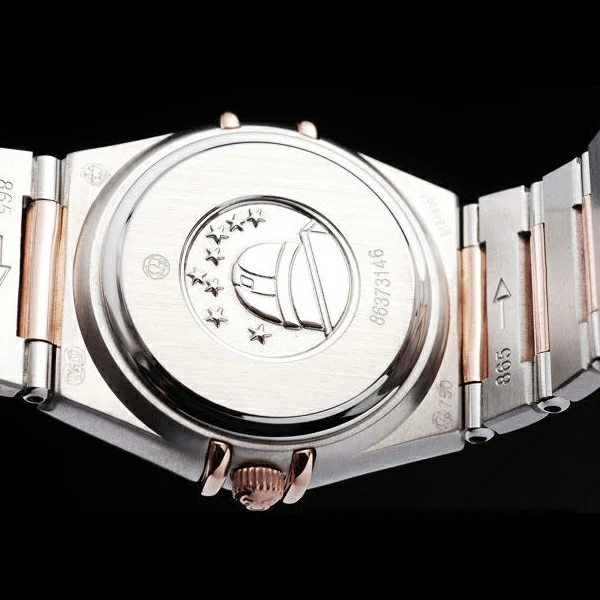 Omega Constellation Jewelry Diamond Case White Dial new58144
