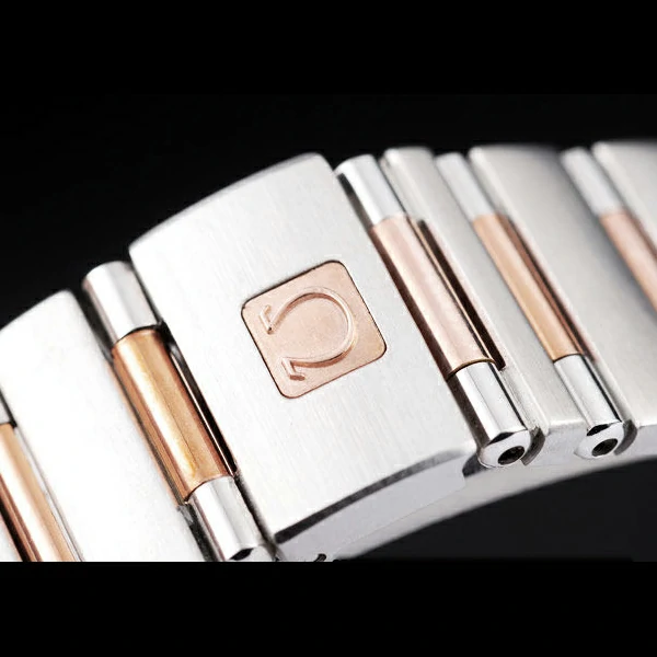 Omega Constellation Jewelry Rose Gold Case White Dial new58150