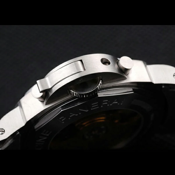 Panerai Luminor Brushed Stainless Steel Case White Dial Stainless Steel Strap new58189