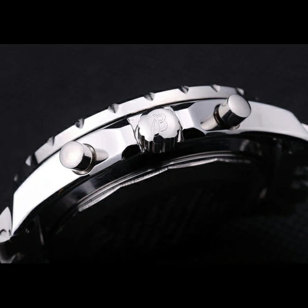 Breitling Bentley Black Dial Stainless Steel Strap new58293