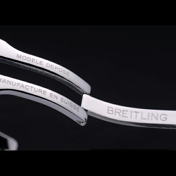 Breitling Bentley Chronograph Black Dial Stainless Steel Strap new58295