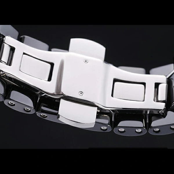 Cartier Tank Solo White Dial Black Ceramic Case And Bracelet new58503