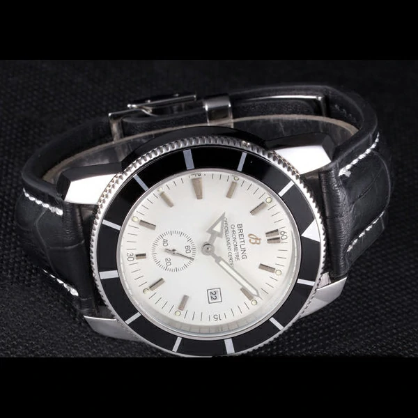 Breitling Certifie SuperOcean White Dial Black Tachymeter new58563