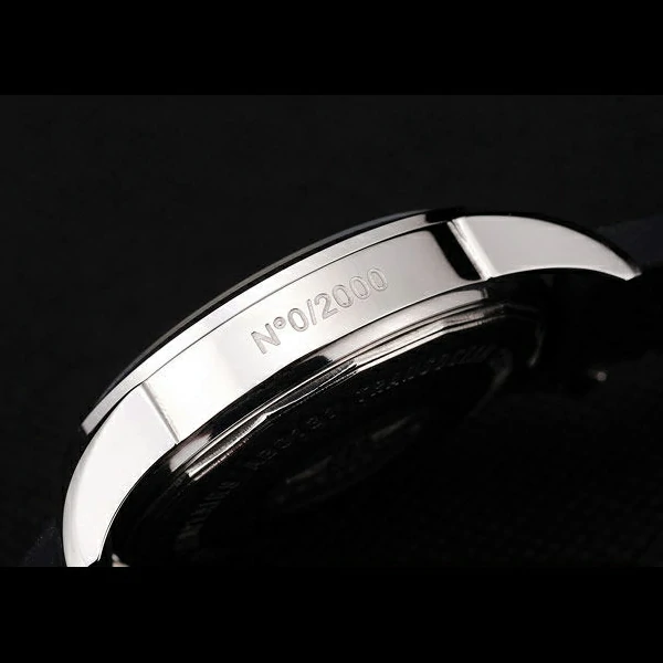 Breitling Transocean Black Dial Black Rubber Strap Polished Stainless Steel Bezel new58574