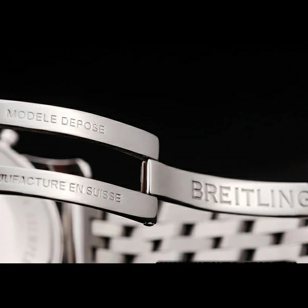 Breitling Transocean White Dial Stainless Steel Strap new58578