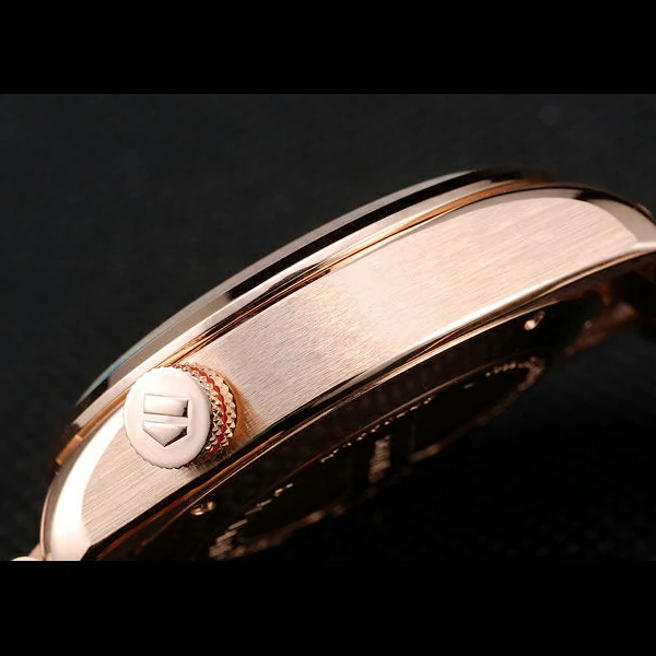 Tag Heuer Carrera Rose Gold Case White Dial new58749