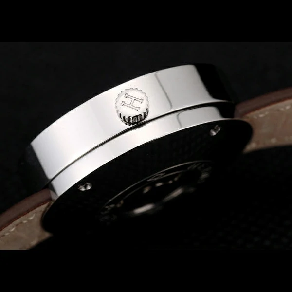 Hermes Classic MOP Dial Brown Leather Strap new58799