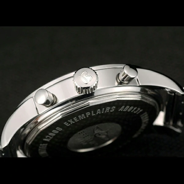 Breitling Transocean Stainless Steel Case Blue Dial new58851