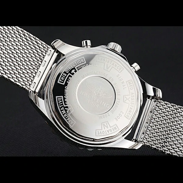 Breitling Navitimer Stainless Steel Strap Blue Dial new58853
