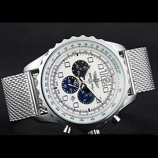 Breitling Navitimer Stainless Steel Strap Beige Dial new58855