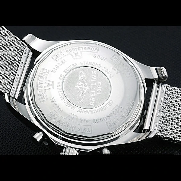 Breitling Navitimer Stainless Steel Strap Beige Dial new58855