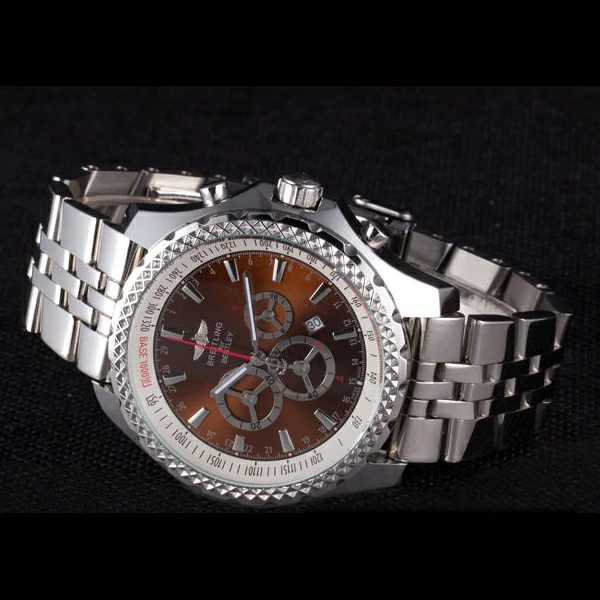 Breitling for Bentley Stainless Steel Strap Brown Dial new58859