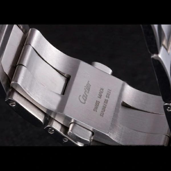 Cartier Ballon Bleu Chronograph White Dial Stainless Steel Case And Bracelet new58887