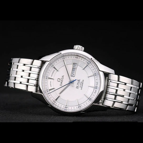 Omega DeVille Stainless Steel Bezel White Dial new58963