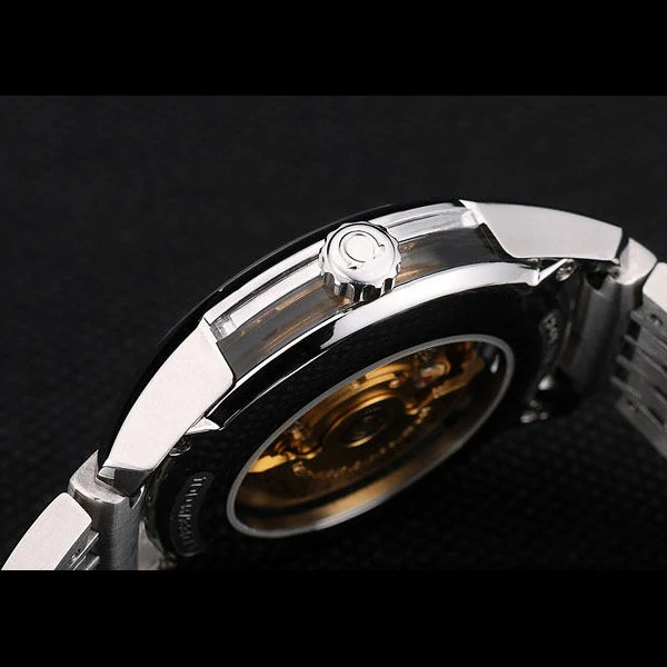 Omega DeVille Stainless Steel Bezel Brown Dial new58964