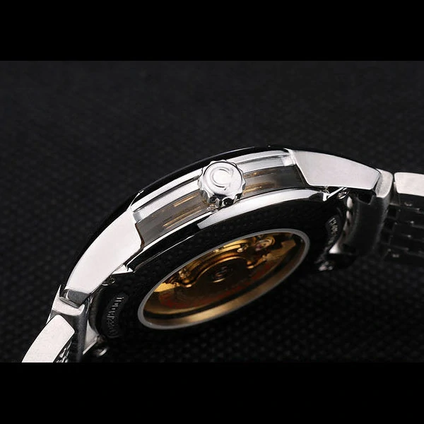 Omega DeVille Stainless Steel Bezel Black Dial new58965
