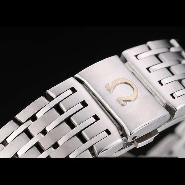 Omega DeVille Stainless Steel Bezel White Dial new58966