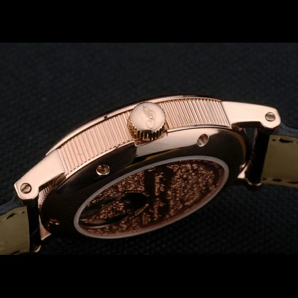Breguet Classique Complications Rose Gold Case Black Leather Strap new59064