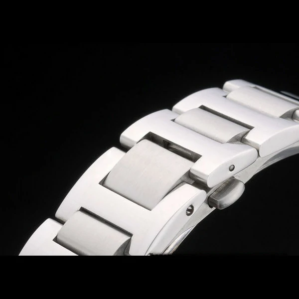 Cartier Ballon Bleu 38mm White Dial Stainless Steel Case Two Tone Silver Bracelet new59128