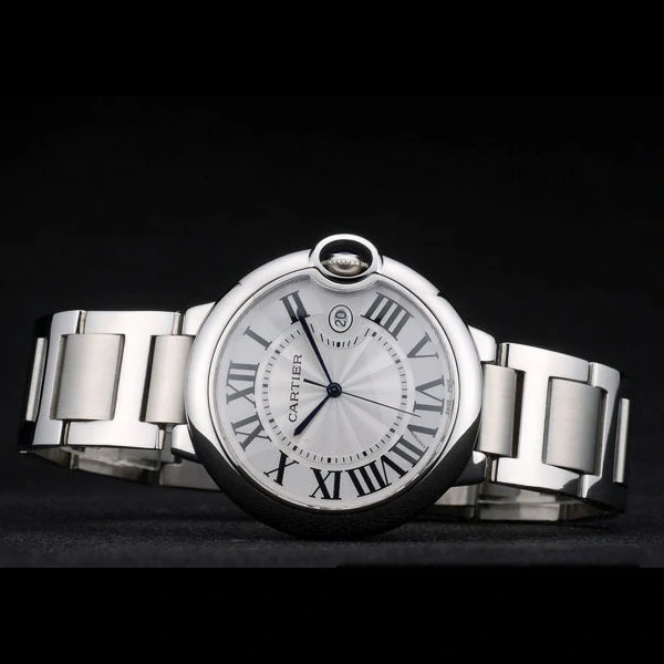 Cartier Ballon Bleu 42mm White Dial Stainless Steel Case And Bracelet new59133