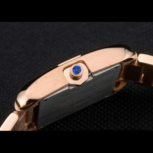 Cartier Tank Anglaise 30mm White Dial Rose Gold Case And Bracelet new59153