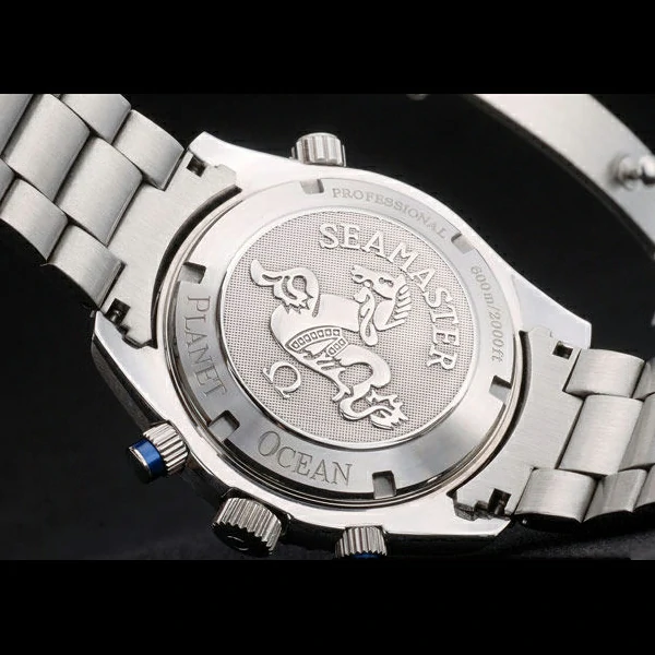 Omega Seamaster Planet Ocean Blue Tachymeter Blue Dial Stainless Steel Strap new59203