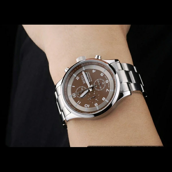 Mido Multifort Stainless Steel Bezel Brown Dial new59229