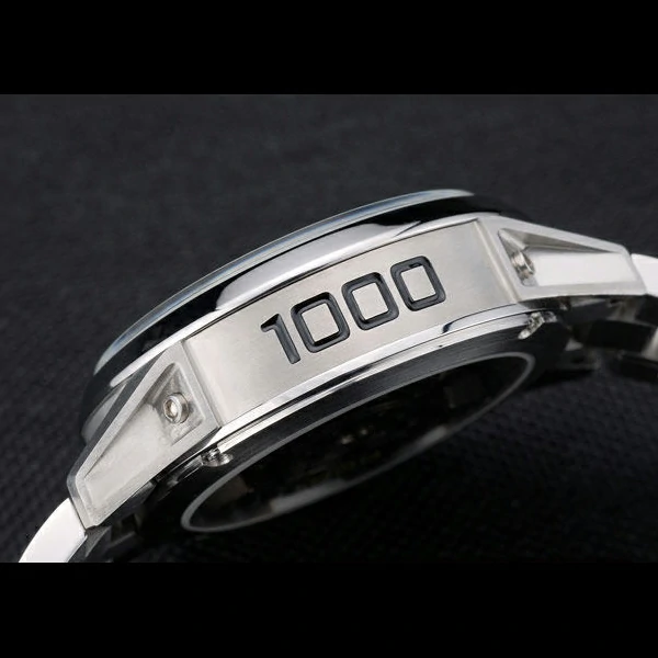 Tag Heuer MikroTimer Stainless Steel Strap White Dial new59257