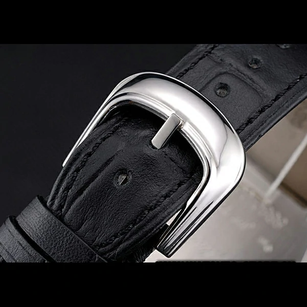Franck Muller Casablanca Black Croco Leather Strap White Dial new59261