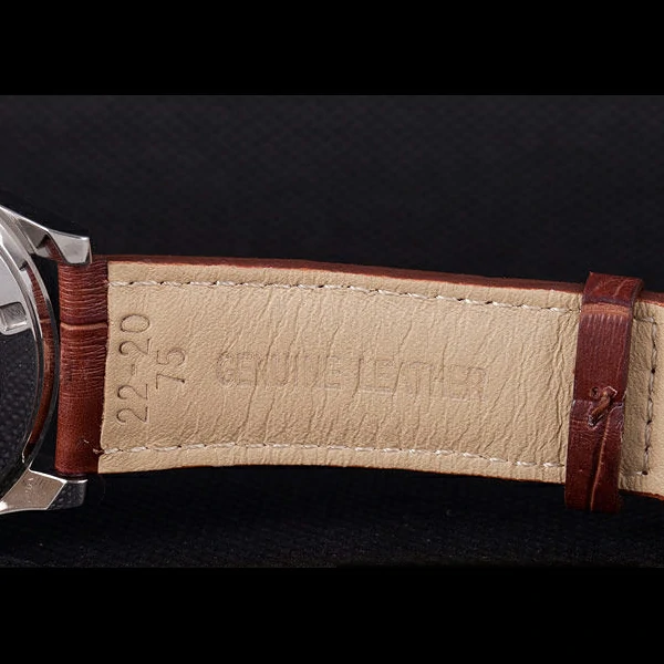 Mido Multifort Brown Croco Leather Strap White Dial new59274