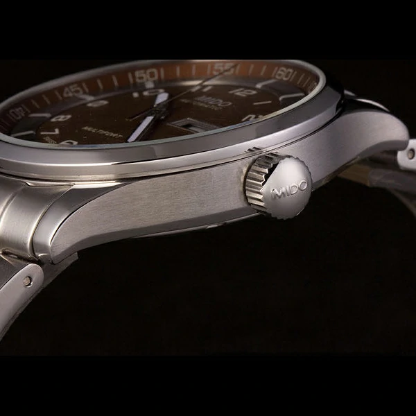 Mido Multifort Stainless Steel Strap Gold Dial new59278
