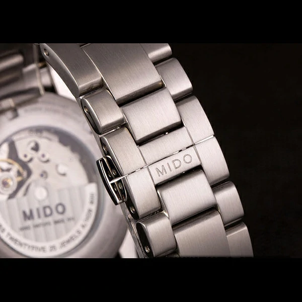 Mido Multifort Stainless Steel Strap Grey Silver Dial new59279