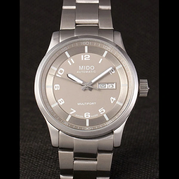 Mido Multifort Stainless Steel Strap Silver Dial new59280
