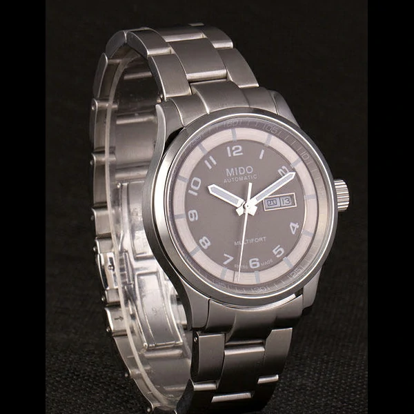 Mido Multifort Stainless Steel Strap Silver Dial new59280