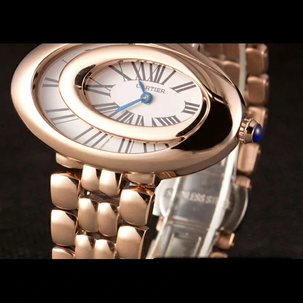 Cartier Baignoire Hypnose White Dial Gold Case And Bracelet new59383