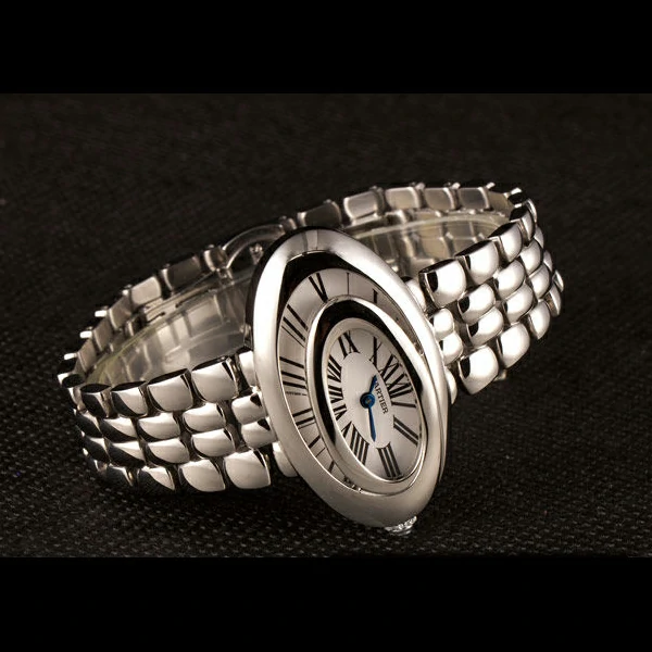 Cartier Baignoire Hypnose White Dial Stainless Steel Case And Bracelet new59384