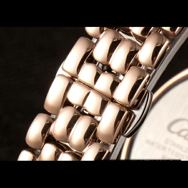 Cartier Baignoire White Dial Pink Gold Case And Bracelet new59387