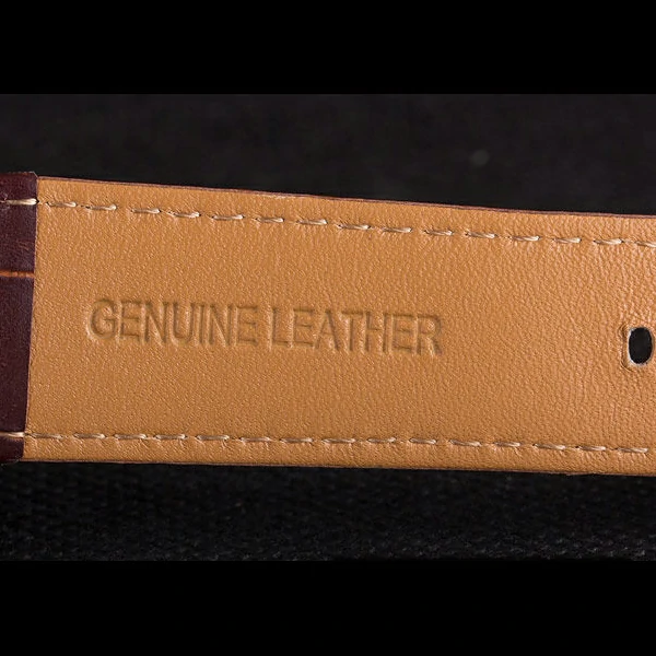 Hermes Classic Croco Leather Strap Rose Gold Dial new59405