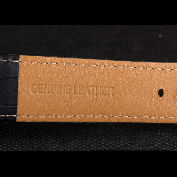 Hermes Classic Croco Leather Strap Silver Dial new59407