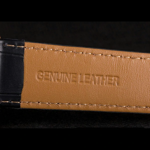 Hermes Classic Croco Leather Strap Navy Dial new59410