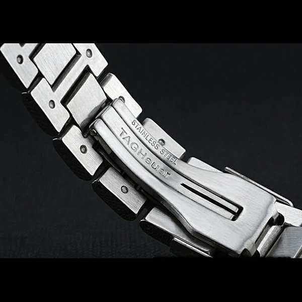Tag Heuer Grand Carrera Stainless Steel Bracelet White Dial new59430