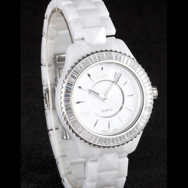 Dior VIII Baguette Cut White Diamonds new59442