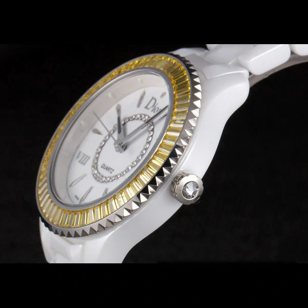 Dior VIII Baguette Cut Yellow Diamonds new59443