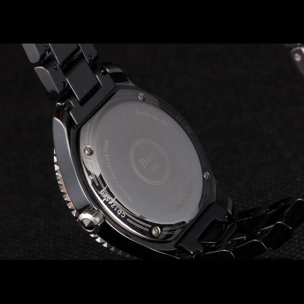 Dior VIII Baguette Cut White Diamonds with Diamond Encrusted Dial new59452